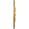 Ekena Millwork Rose and Ribbon Ceiling Medallion (Canopies up to 4"), 23 5/8"OD x 4"ID x 1 1/2"P, Iridescent Gold CM23ROIGS - alternate 3